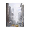 Picture of Yellow Taxi In New York _GroupedProduct_Rectangle_Portrait_Unframed_Print_Only_