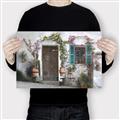 Picture of Door Arched Flower _GroupedProduct_Rectangle_Landscape_Canvas_