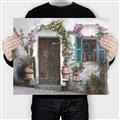 Picture of Door Arched Flower _GroupedProduct_Rectangle_Landscape_Canvas_