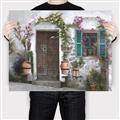 Picture of Door Arched Flower _GroupedProduct_Rectangle_Landscape_Canvas_