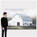 Picture of Barn Field  _GroupedProduct_Rectangle_Landscape_Canvas_