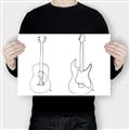 Picture of Guitar _GroupedProduct_Rectangle_Landscape_Canvas_