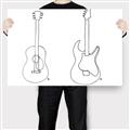 Picture of Guitar _GroupedProduct_Rectangle_Landscape_Canvas_
