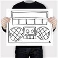 Picture of Portable Radio _GroupedProduct_Rectangle_Landscape_Canvas_