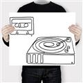 Picture of Turntable _GroupedProduct_Rectangle_Landscape_Canvas_