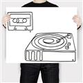 Picture of Turntable _GroupedProduct_Rectangle_Landscape_Canvas_