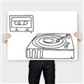 Picture of Turntable _GroupedProduct_Rectangle_Landscape_Canvas_