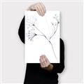 Picture of Flowering Tree Twigs II _GroupedProduct_Rectangle_Portrait_Canvas_