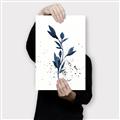 Picture of Blue Leaves III _GroupedProduct_Rectangle_Portrait_Canvas_