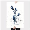 Picture of Blue Leaves III _GroupedProduct_Rectangle_Portrait_Canvas_