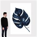 Picture of Blue Tropical Leaf I _GroupedProduct_Rectangle_Portrait_Canvas_
