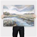 Picture of Lake Field _GroupedProduct_Rectangle_Landscape_Canvas_