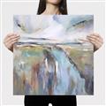 Picture of Water Golden Falls  _GroupedProduct_Square_Canvas_