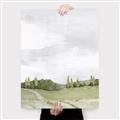 Picture of Green Landscape _GroupedProduct_Rectangle_Portrait_Canvas_