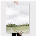 Picture of Green Landscape _GroupedProduct_Rectangle_Portrait_Canvas_