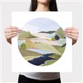 Picture of Green Landscape I _GroupedProduct_Square_Canvas_