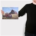 Picture of Red Wooden Barn _GroupedProduct_Rectangle_Landscape_Canvas_