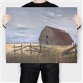 Picture of Wooden Fence _GroupedProduct_Rectangle_Landscape_Canvas_