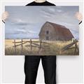 Picture of Wooden Fence _GroupedProduct_Rectangle_Landscape_Canvas_
