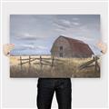 Picture of Wooden Fence _GroupedProduct_Rectangle_Landscape_Canvas_