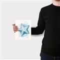 Picture of Teal Starfish _GroupedProduct_Rectangle_Portrait_Canvas_