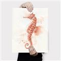 Picture of Coral Seahorse _GroupedProduct_Rectangle_Portrait_Canvas_