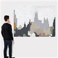 Picture of Gray Building _GroupedProduct_Rectangle_Landscape_Canvas_