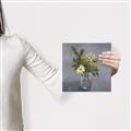 Picture of Drinking Glass With Flower _GroupedProduct_Square_Canvas_