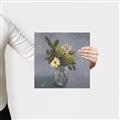Picture of Drinking Glass With Flower _GroupedProduct_Square_Canvas_