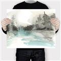 Picture of Icy Creek II _GroupedProduct_Rectangle_Landscape_Canvas_