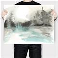 Picture of Icy Creek II _GroupedProduct_Rectangle_Landscape_Canvas_