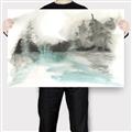 Picture of Icy Creek II _GroupedProduct_Rectangle_Landscape_Canvas_