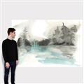 Picture of Icy Creek II _GroupedProduct_Rectangle_Landscape_Canvas_