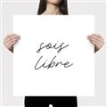 Picture of Sois Libre _GroupedProduct_Square_Canvas_