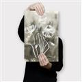 Picture of Brown & White Flower I  _GroupedProduct_Rectangle_Portrait_Canvas_