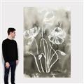 Picture of Brown & White Flower I  _GroupedProduct_Rectangle_Portrait_Canvas_