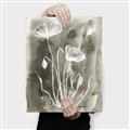 Picture of Brown & White Flower II _GroupedProduct_Rectangle_Portrait_Canvas_