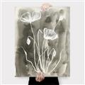 Picture of Brown & White Flower II _GroupedProduct_Rectangle_Portrait_Canvas_