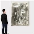 Picture of Brown & White Flower II _GroupedProduct_Rectangle_Portrait_Canvas_
