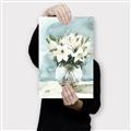 Picture of Flower In Glass Jar _GroupedProduct_Rectangle_Portrait_Canvas_