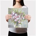 Picture of Pink And White Roses _GroupedProduct_Square_Canvas_