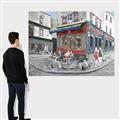 Picture of Centre Ville Café II _GroupedProduct_Rectangle_Landscape_Canvas_