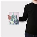 Picture of Pink Cactus _GroupedProduct_Rectangle_Portrait_Canvas_