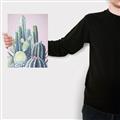 Picture of Pink Cactus _GroupedProduct_Rectangle_Portrait_Canvas_