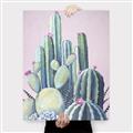 Picture of Pink Cactus _GroupedProduct_Rectangle_Portrait_Canvas_