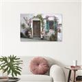 Picture of Door Arched Flower _GroupedProduct_Rectangle_Landscape_Canvas_