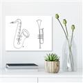 Picture of Saxophone _GroupedProduct_Rectangle_Landscape_Canvas_