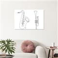 Picture of Saxophone _GroupedProduct_Rectangle_Landscape_Canvas_