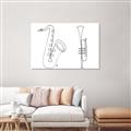 Picture of Saxophone _GroupedProduct_Rectangle_Landscape_Canvas_
