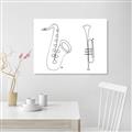 Picture of Saxophone _GroupedProduct_Rectangle_Landscape_Canvas_